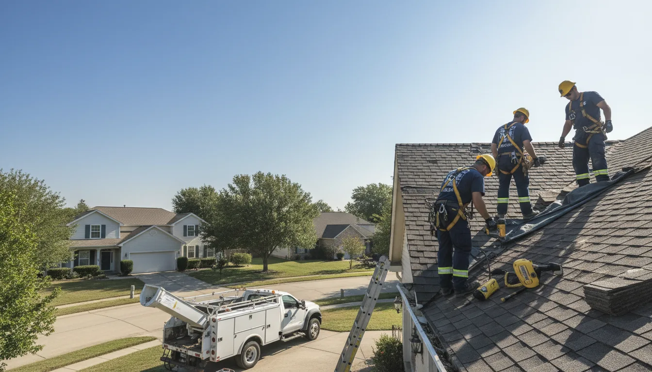 Emergency Roof Repair in Hoyleton, IL near me
